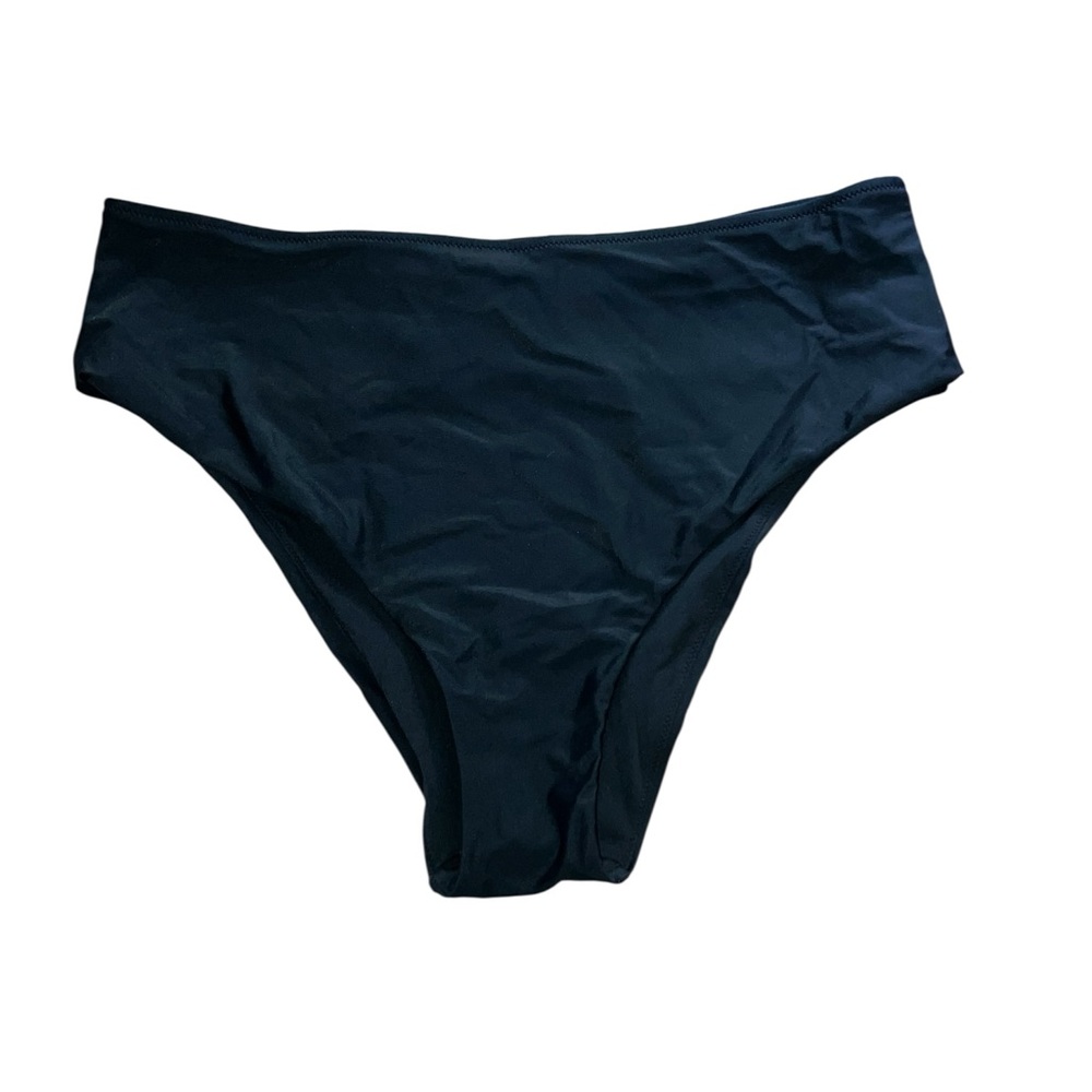 Aerie Womens Black Cheeky Bikini Swim Bottom